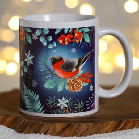 Mug "Let the fairy tale come to you!" bullfinch-2