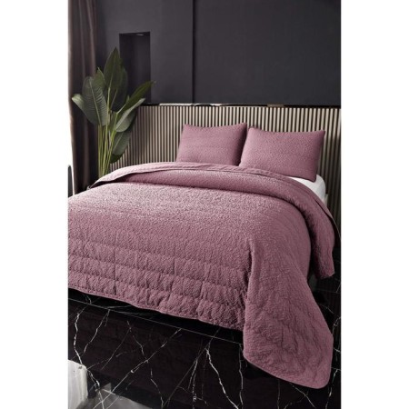 A set with a bedspread "Nadine", size 160x220 cm, 50x70 cm, color ash rose-1