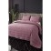 A set with a bedspread "Nadine", size 160x220 cm, 50x70 cm, color ash rose