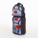 Small 37 L (S) suitcase with a SACVOYAGE bag, lightning department, extension, external pocket, gray color gray