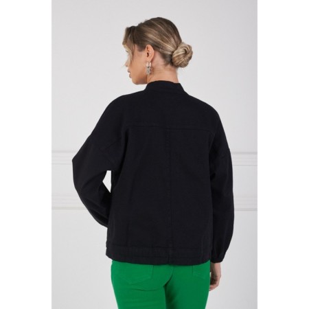 Women's jacket Eliseeva Olesya, size 42, black color-1