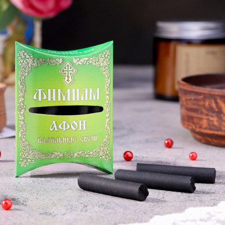 A set of traditional Russian incense Fimiam "Athos", small