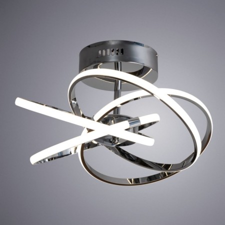 Orbit chandelier, 144W LED, Chrome color, 8100lm, 2700-6500K-1