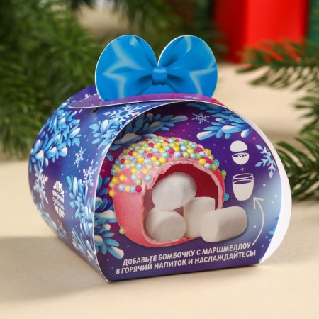 Chocolate bombing with marshmallow "Snake", 35 g-5