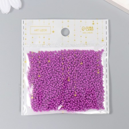 Glass beads 12/0 "purple" 15 g-2