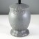 Aurika table lamp E14 40W gray 20x20x31cm Risalux