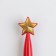 Handle Blue Blue Paste “The most brave”, plastic, with a star on a backing substrate