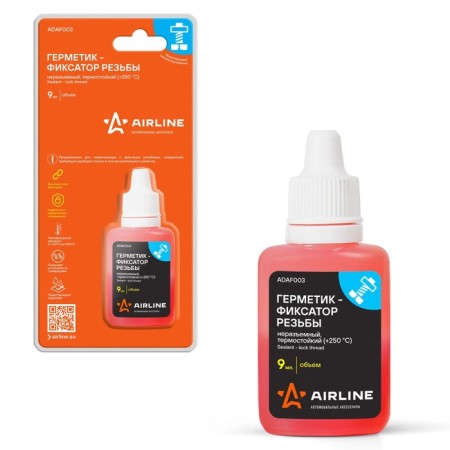 AIRLINE threaded sealant, unexpected, heat-resistant, +250 C, 9 ml