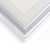 Photo frame Plastic "Gala" 15x20 cm, silver (plastic screen)