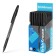 Ballic handle, Erichkrause, R-301 Stick & Grip Original, Node 1.0 mm, convenient vulture, black
