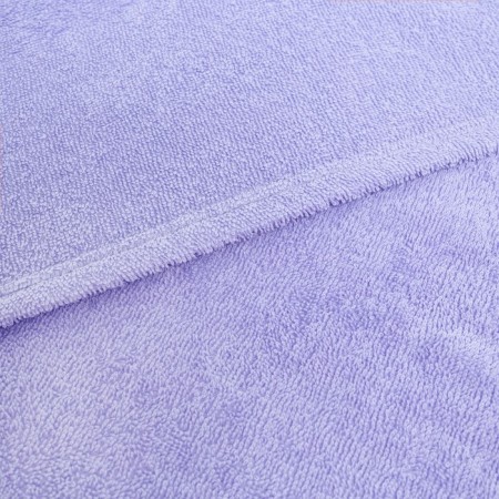 Set for bathing crumbs I (ocorous towel 85*85 ± 2cm, towel 40*55cm, mittens), lilac color-3