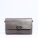 Bag-clate on magnet, long belt, bronze color