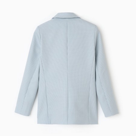 Jacket female double -breasted mist p. 46, blue/white-8
