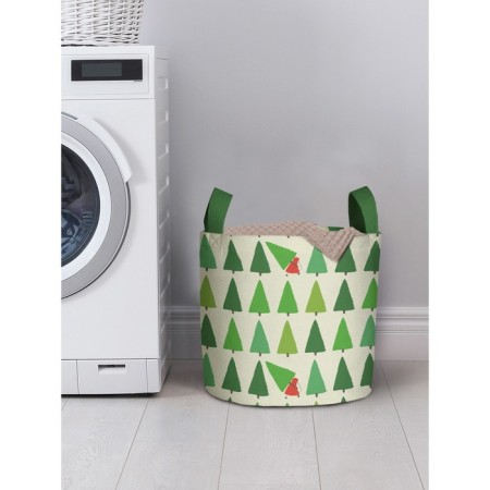 Basket for storing things "stole a Christmas tree", size 35x35 cm