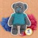 Set for creativity. Wool toy "Bear"