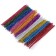 Wire with pile for crafts and decoration, set of 100 pcs., Mix color with brilliance