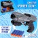 Power Gun blaster, shoots soft bullets, mix color