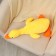 Soft toy "Goose", 60 cm, yellow color