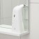 Dispenser for antiseptic/foam soap, 300 ml, sensory on batteries, white color
