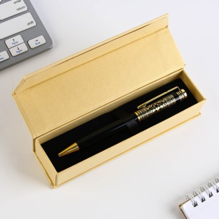 Handle in the case "Golden Boss", metal, 1.0 mm, blue paste-5