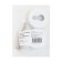 Decorative overlay Standard 0200 White Inox, for a cylinder mechanism, white