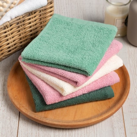 A set of terry napkins “only for you” 30x30 cm -5pcs, 100% HL, 340g/m2-1
