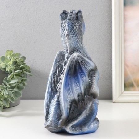 Figure "Dragon" 25.5x12x13 cm, blue-2