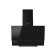 Delvento DLV61D1 hood, inclined, 750 m3/h, 3 speeds, 50 cm, black