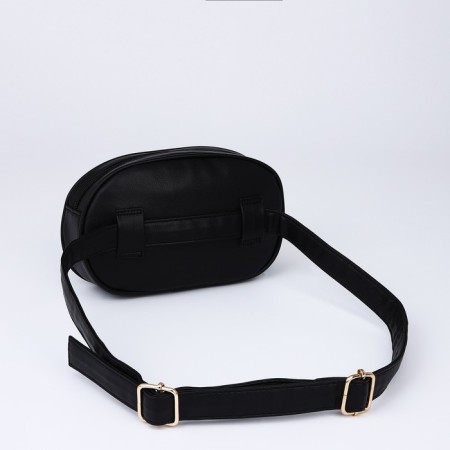 Female warehouse with a stitching 20x13x6 cm, black color-5