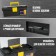 Tundra tool box, 13 ", 330 x 175 x 125 mm, plastic, organizer