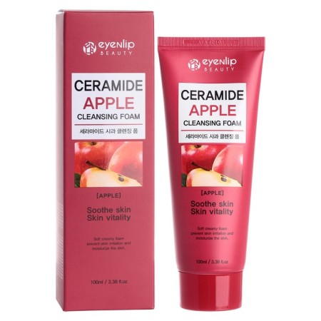 Foam for washing with apple apple Cleansing Foam 100ml apple-1