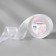 Decorative tape, nylon/satin, 40 mm, 18 ± 1 m, white color