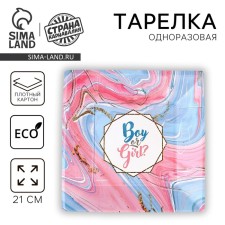 A plate disposable paper square 