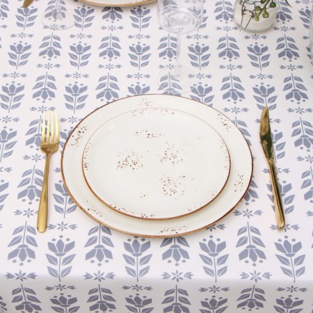 The tablecloth "Air Flowers" 145*110 cm, 100% p/e-3