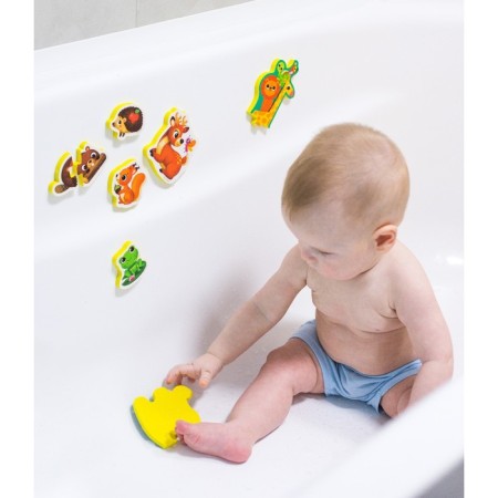 Soft puzzle for babies "Forest animals", 5 puzzles, crumb I-8