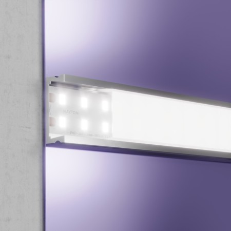MAYTONI LED tape, 24V, IP20, 2835, 20W/m, 6000k, 5 m, monochrome glow-2