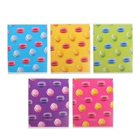 Notebook of 48 sheets in the Calligrata Makarun cage, covered cardboard, OFSET block, mix