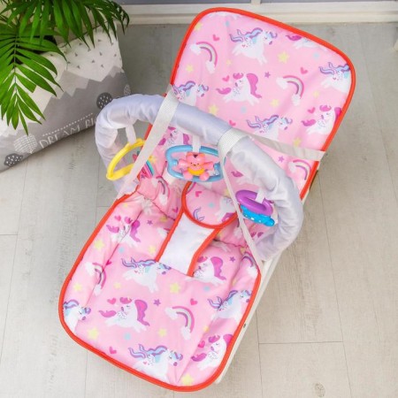 Shakelong - rocking chair for newborns "Magic Pony", game arc, toys mix-10