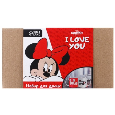 Set of paired mugs, 350 ml "Mouse", Mickey and Friends-6