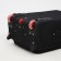 Small suitcase 24 "on lightning, code castle, with extension, black color