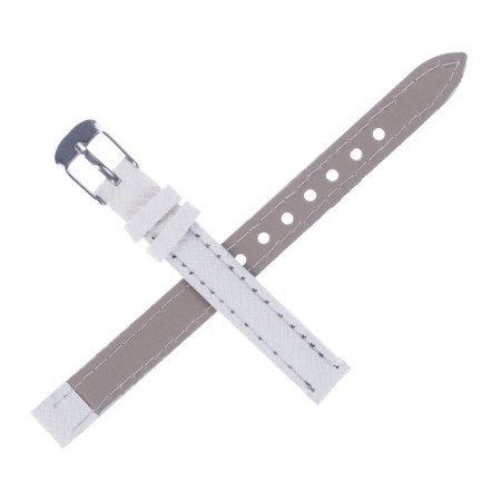 Watch strap, 10 mm, white