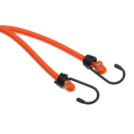 Gum for luggage mounting, 60 cm, d8 mm, metal hooks, set 2 pcs-1