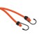 Gum for luggage mounting, 60 cm, d8 mm, metal hooks, set 2 pcs