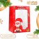 Gift package with the window "Santa Claus", 18 x 25 x 13 cm, red