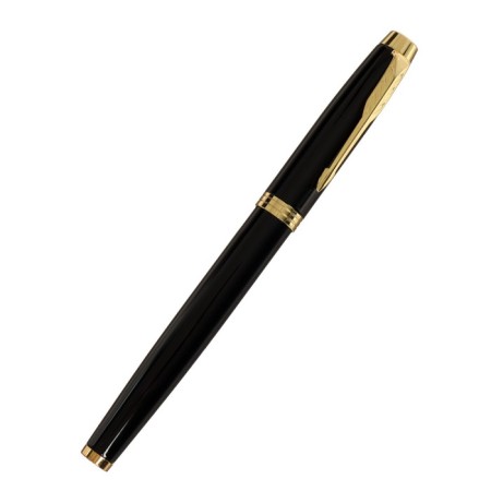 Gift feathers Calligrata, in the leatherette case PB IM, black body with gold-1