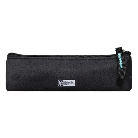 Penal soft, 1 department, 60 x 200 mm, flat, phoenix "rock" black 65313-2