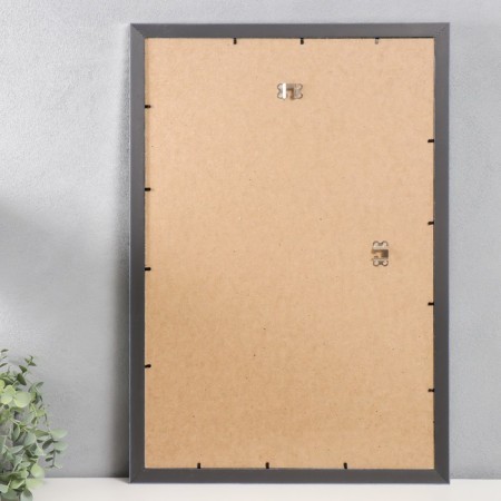 Photo frame Plastic "Mira" 40x60 cm, 651628 metallic (plastic screen)-2