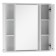 Mirror Bathroom Cabinet Iceberg Classic 70
