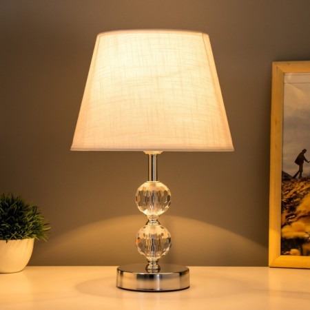 Bulla-2 table lamp E27 40W chrome 22.5x22.5x34.5 cm-1