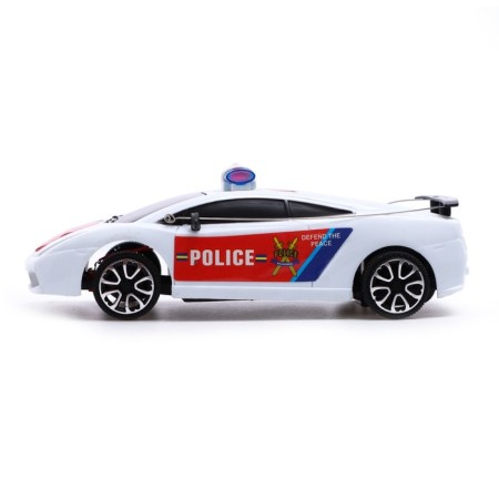 The Police machine, on the radio, works from batteries-1